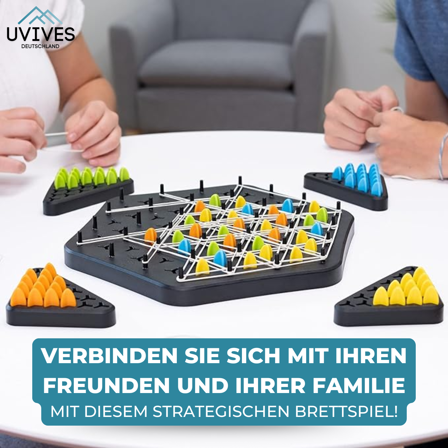 MindStorm™ Chain Triangle Chess Game — Ignite Fierce Battles That Sharpen Your Mind and Unite Friends