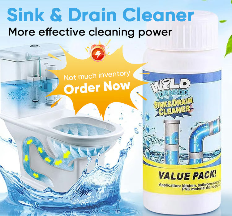 ClearStream™ Drain Revive — Instantly Melt Clogs and Banish Funk for a Fresh, Flowing Home