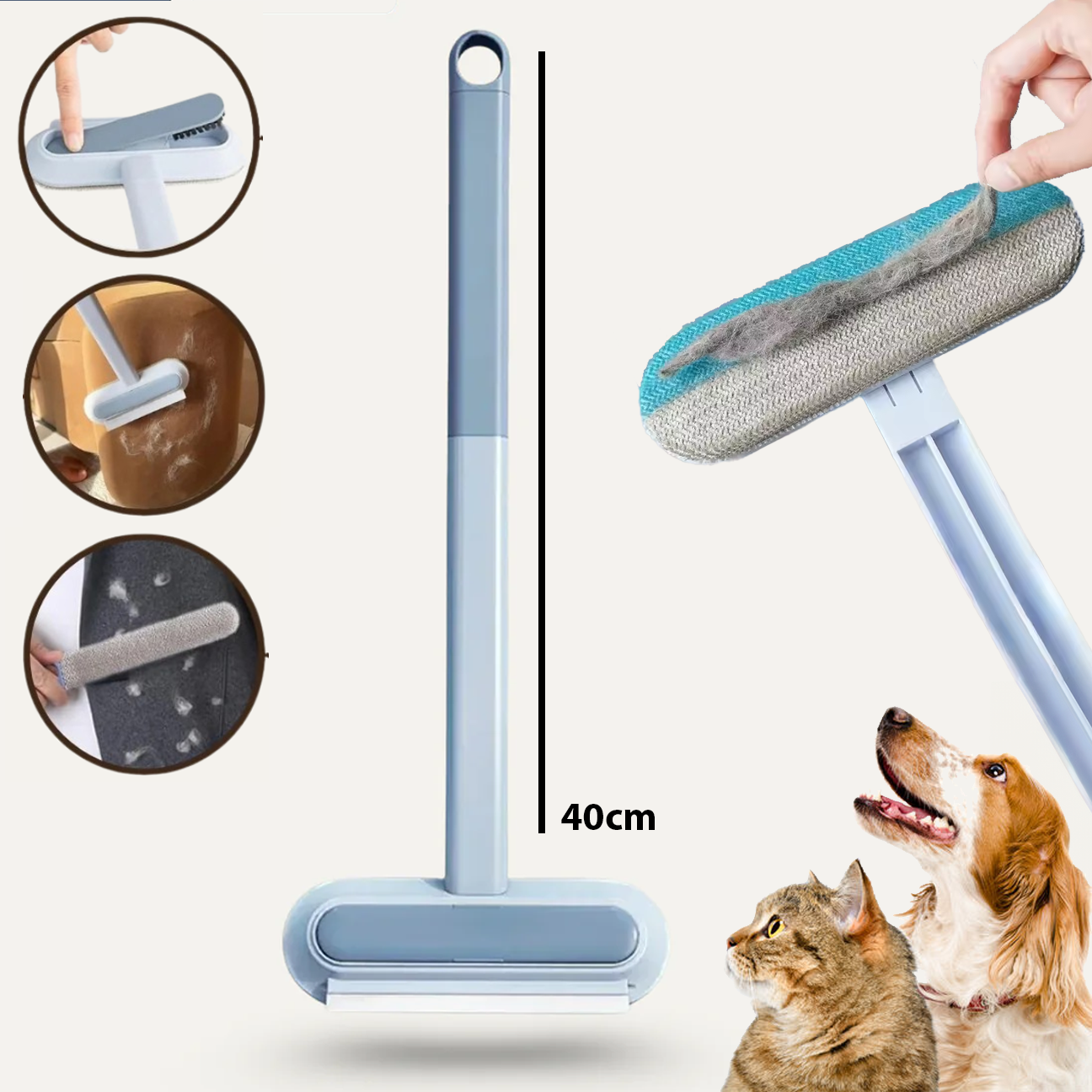 FurEase™ — Effortless Pet Hair Removal for a Calm, Fur-Free Home