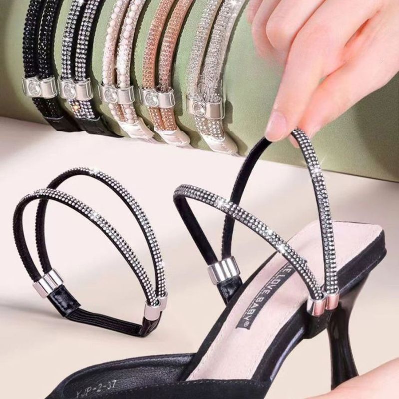 LustraStrap™ — Lock Your Heels, Light Up Every Step with Confident Sparkle
