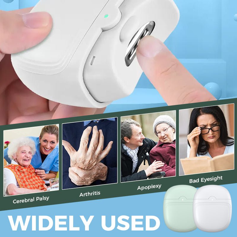 GlideTrim™ Electric Nail Trimmer — Experience Effortless, Safe, and Spotless Nail Care Every Time