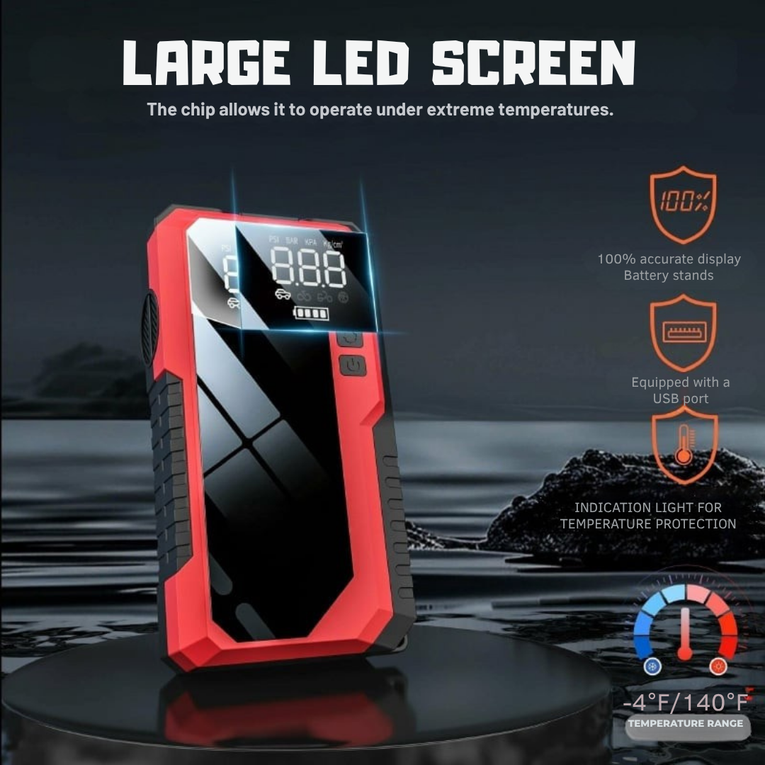 VoltGuard Pro™ — Take Control and Conquer Every Roadside Emergency Instantly