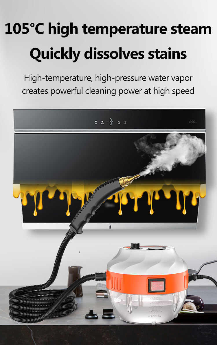2800W Steam Power Cleaner for Effortless Deep Cleaning