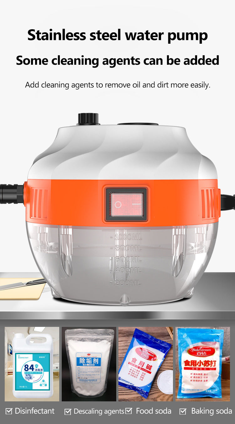 2800W Steam Power Cleaner for Effortless Deep Cleaning