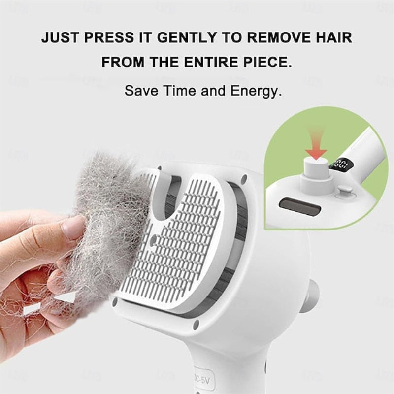 GroomEase™ — Transform Your Pet’s Shedding Struggles into Silky, Sheen-Filled Bliss