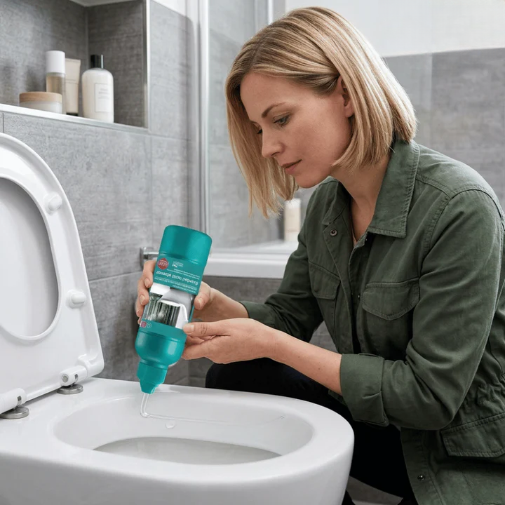 Scented Toilet Cleaning Gel | Adhesive Gel Formula | Precise Nozzle | ForestFresh