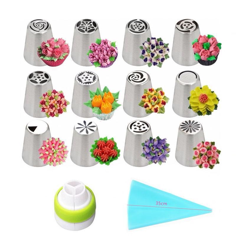 FloraFrost™ Tulip Nozzle Set — Transform Every Dessert into a Stunning Edible Masterpiece