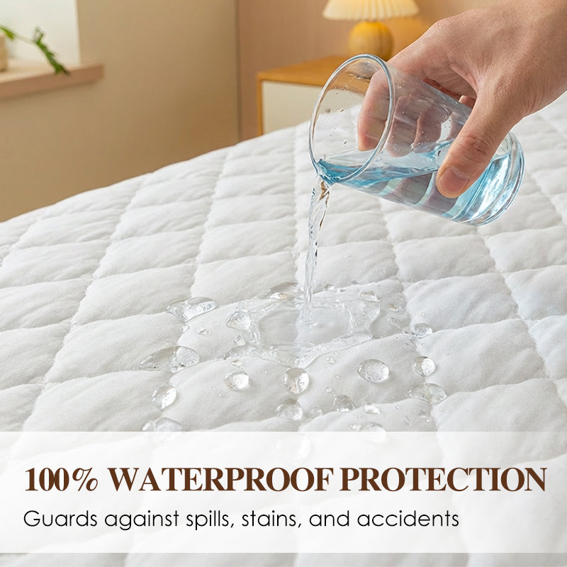 VelumiGuard™ Mattress Protector Set — Wrap Your Bed in Cloud-Like Softness and Rock-Solid, Worry-Free Shielding