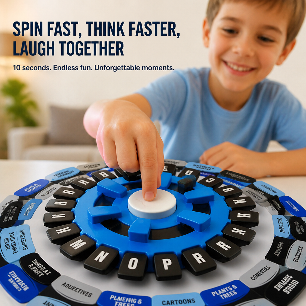 BlazeSpin™ — Fuel Heart-Pounding Word Duels That Ignite Wild Fun and Fierce Friendships