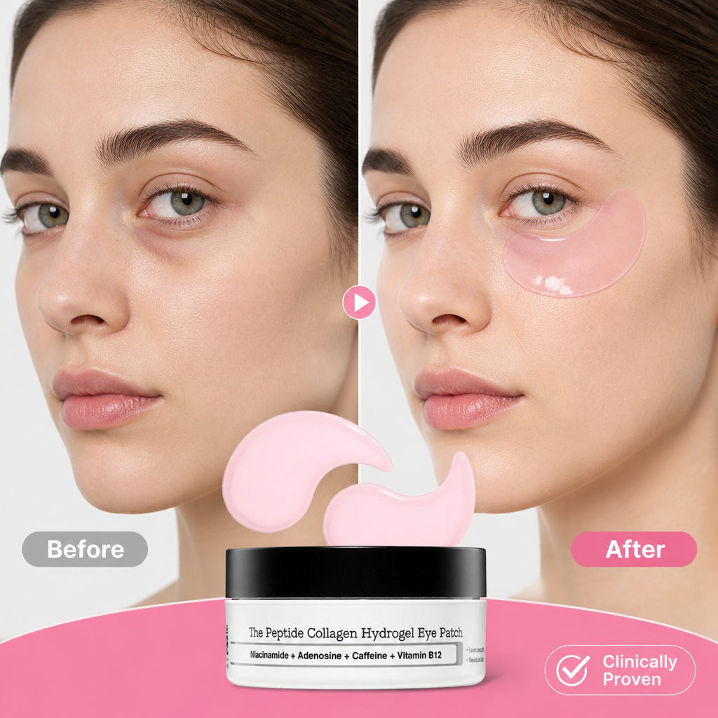 LumiLift™ Peptide Eye Patches — Instantly Brighten and Revive Tired, Puffy Eyes with Youthful Glow