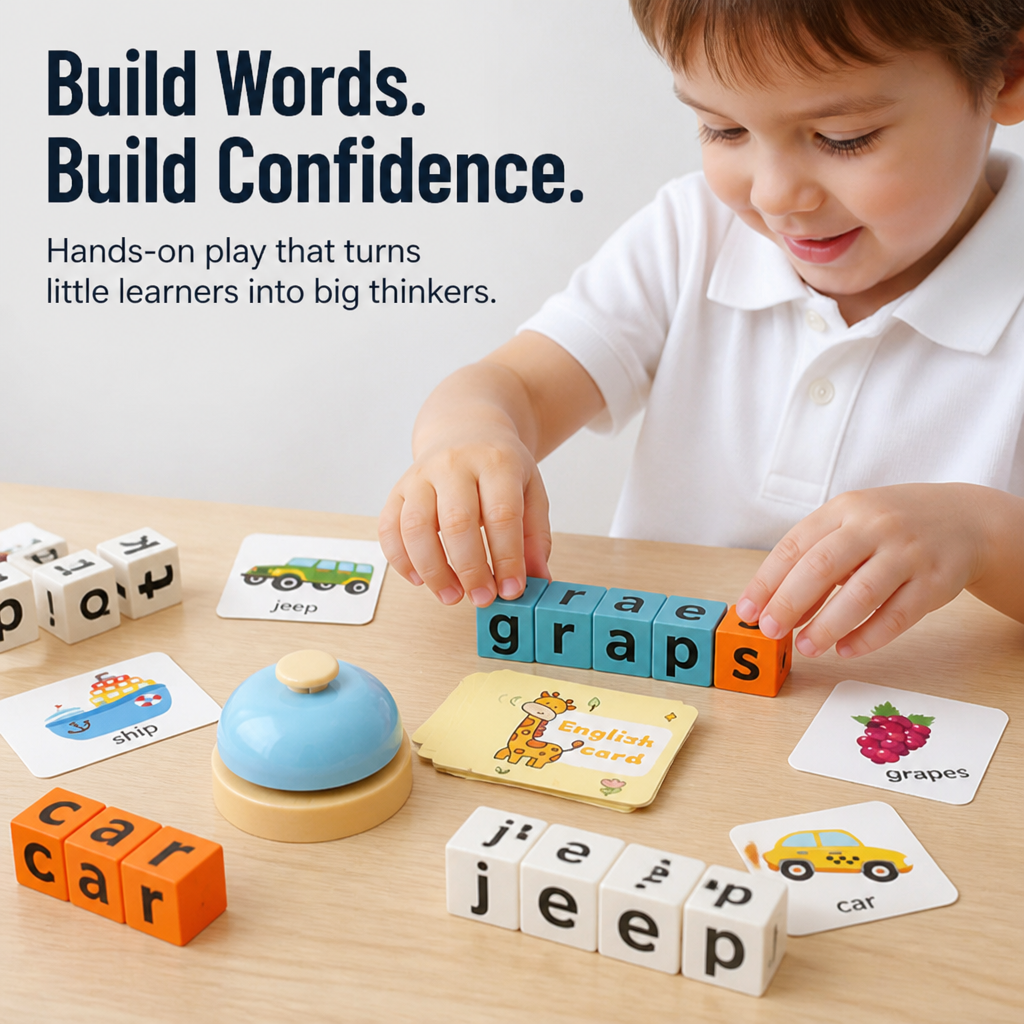 LexiLift™ — Spark Fearless Word Builders and Screen-Free Confidence Every Day