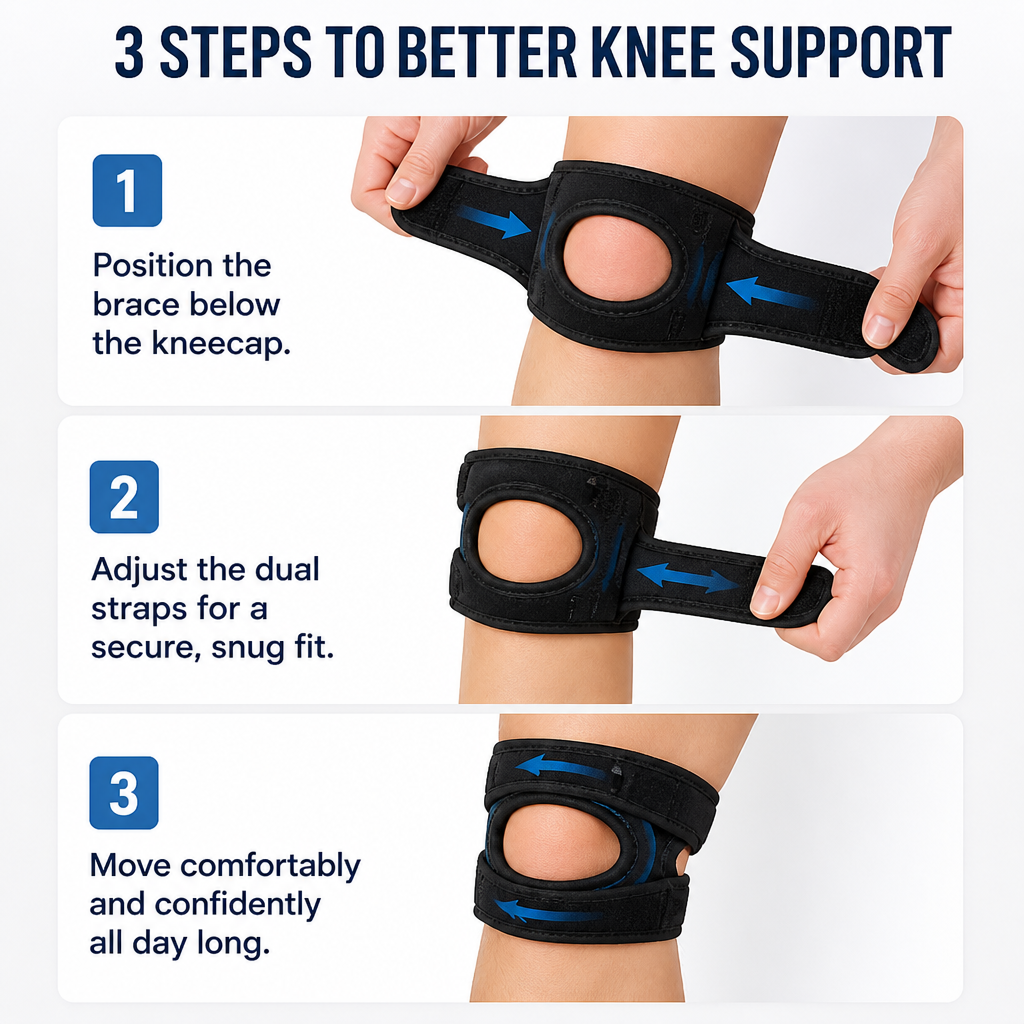 KneaSure™ — Experience Pain-Free Knees and Unstoppable Confidence Every Step
