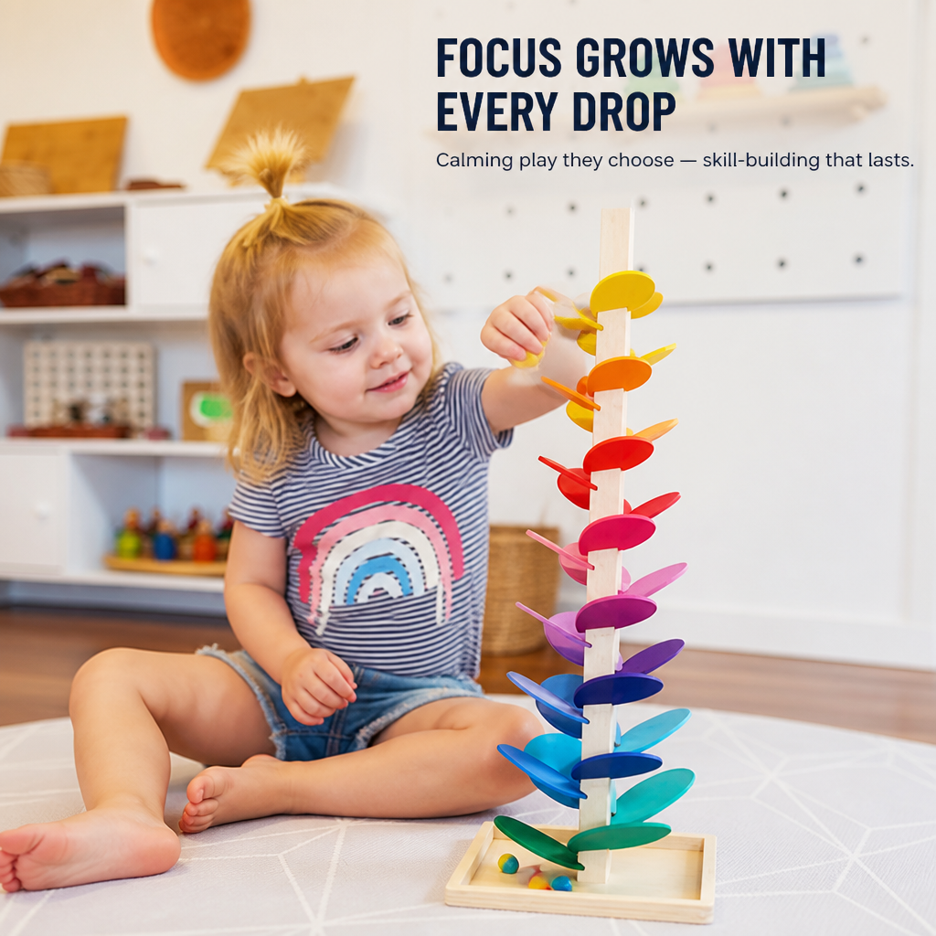 VividSpin™ — Ignite Your Child’s Focus and Joy with Every Stunning Marble Roll