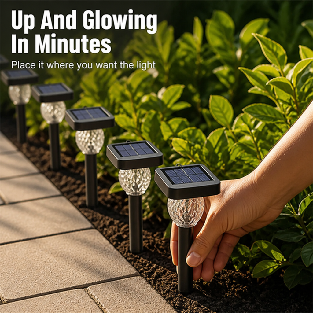 LuminaBurst™ — Ignite Your Nights with Effortless, Dazzling Outdoor Magic