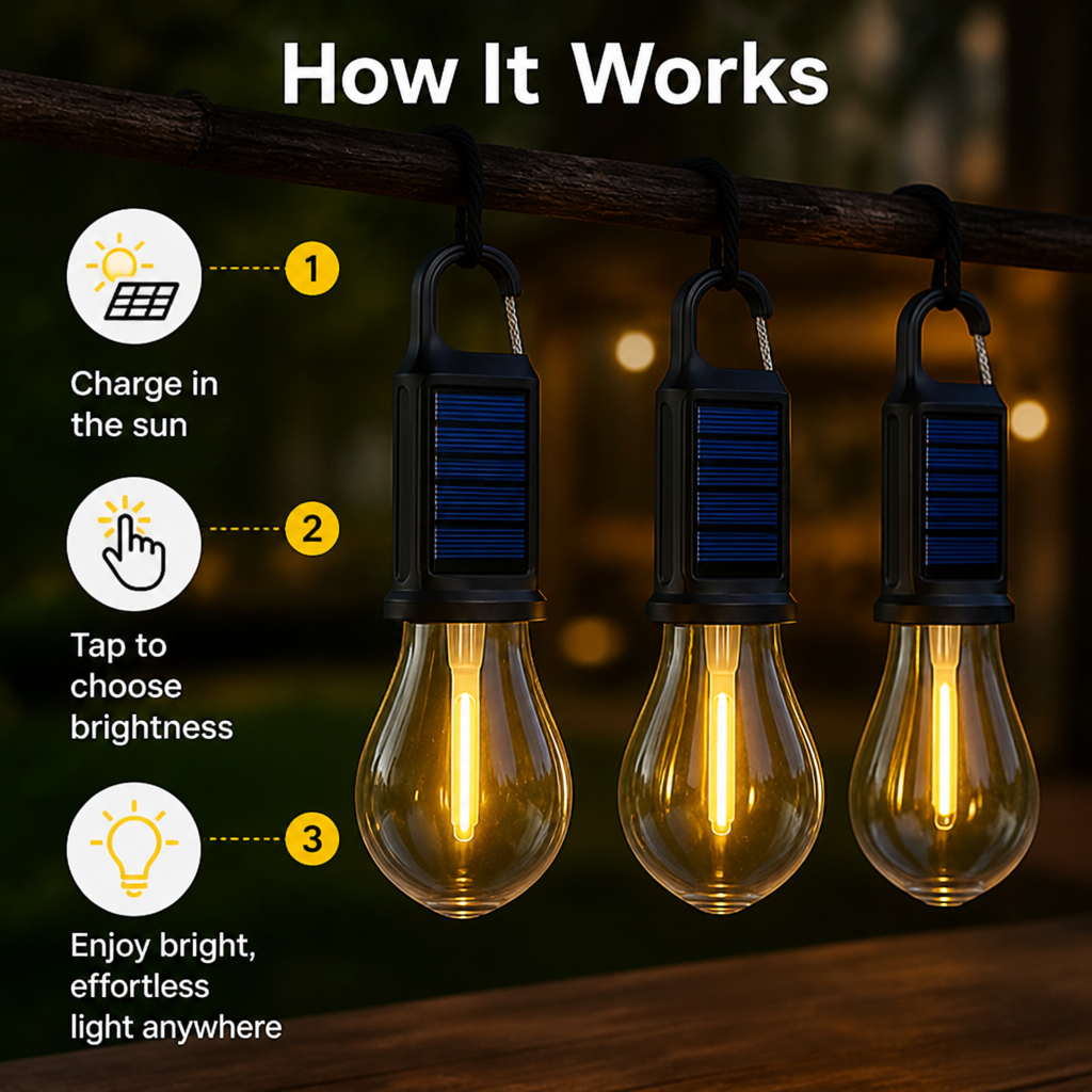 LumaRay™ — Brighten Every Moment with Effortless, All-Weather Solar Light