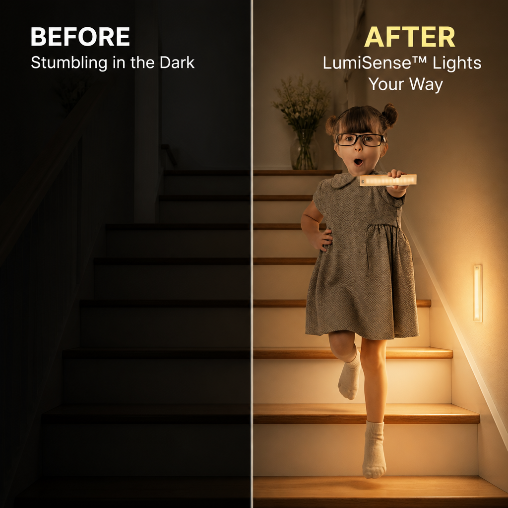 LumiSense™ — Hands-Free Glow That Warms Your Home and Calms Your Soul