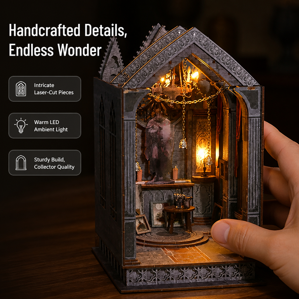 ShadowHaven™ — Transform Your Shelf into a Living, Candlelit Fantasy Realm