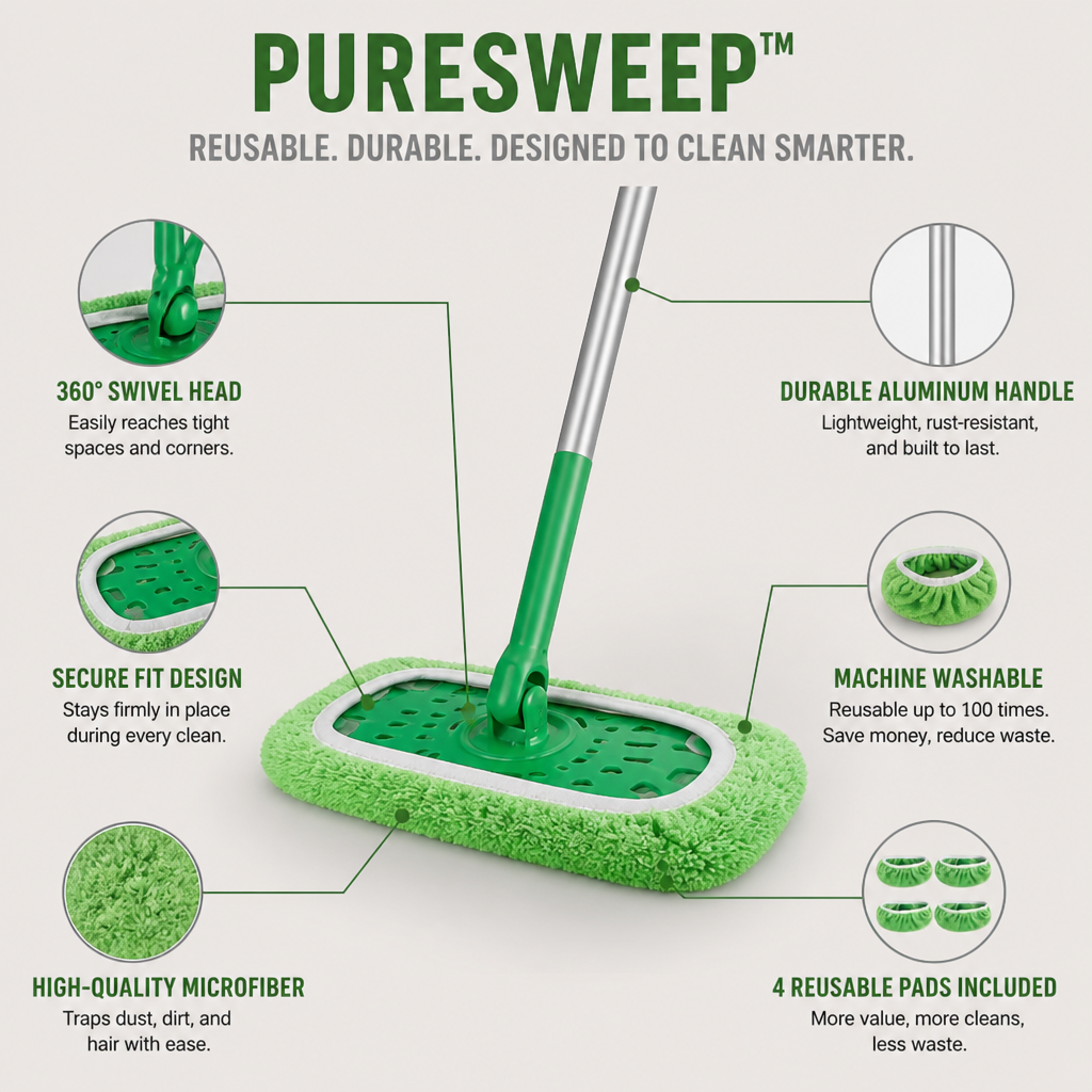 PureSweep™ — Save Hundreds While Crushing Dust and Ditching Waste