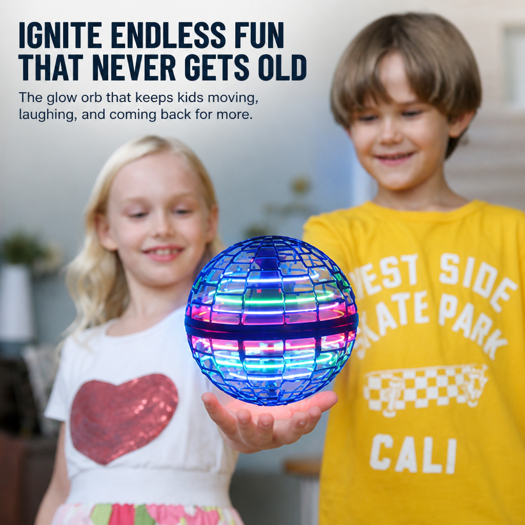 LumaWhirl™ Orb — Ignite Boundless Energy and Mesmerize Every Playtime with Stunning Glow