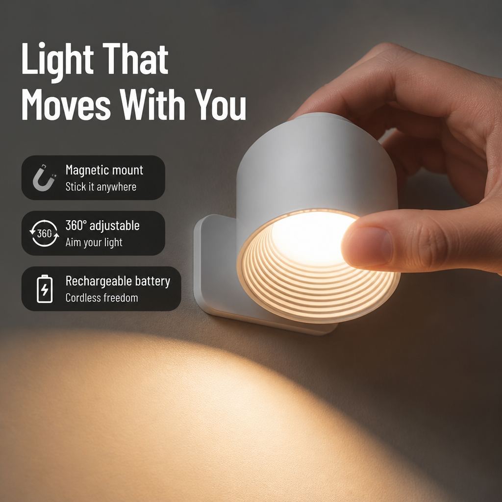 LumaSphere™ — Light That Moves with You for Instant Mood Mastery