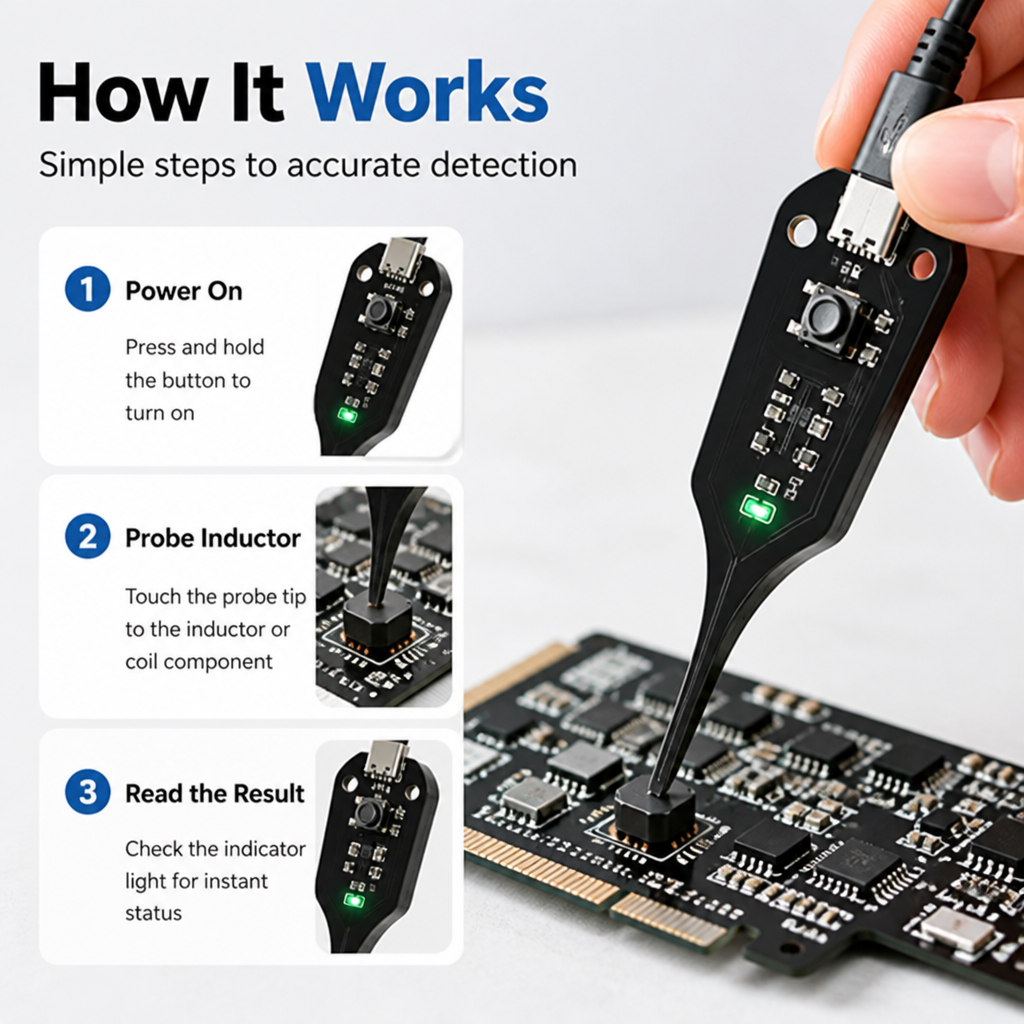 VoltSense™ Electromagnetic Inductance Analyzer — Instantly Pinpoint Faults and Repair with Confidence