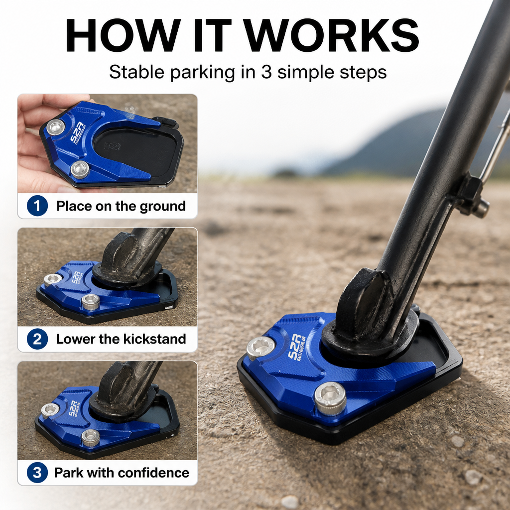 TitanBase™ — Lock Your Bike Firmly Anywhere and Park Worry-Free