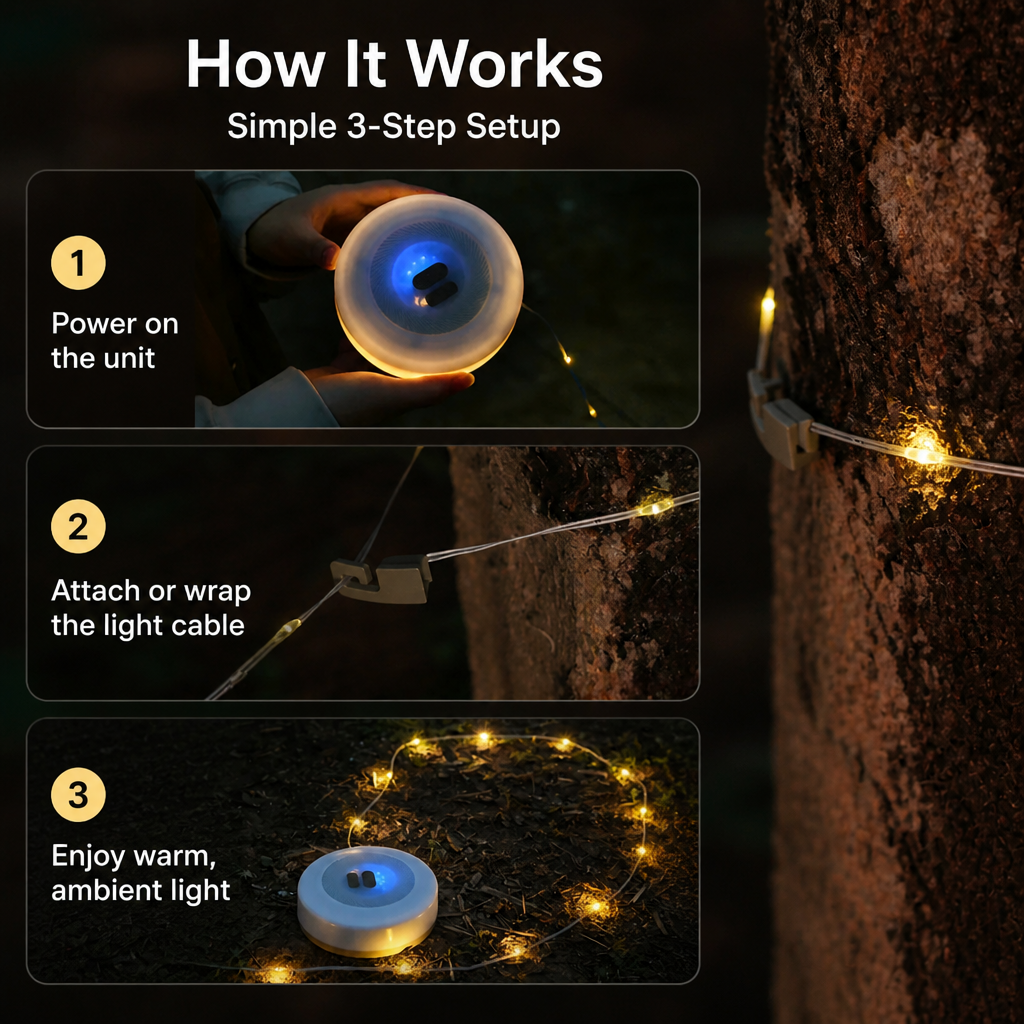 LumaNest™ — Wrap Your World in Warm, Endless Glow Wherever You Go