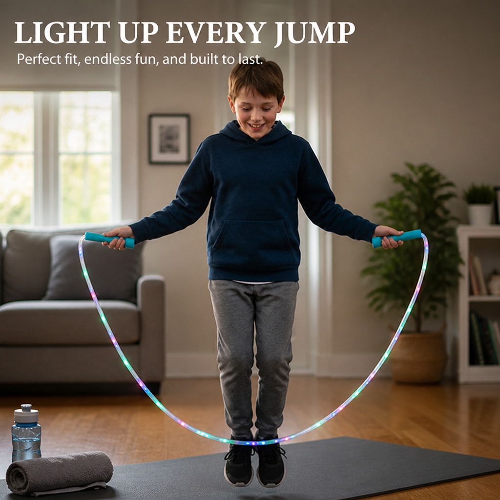 LumaLeap™ — Light Up Every Jump with Joyful Energy and Perfect Fit