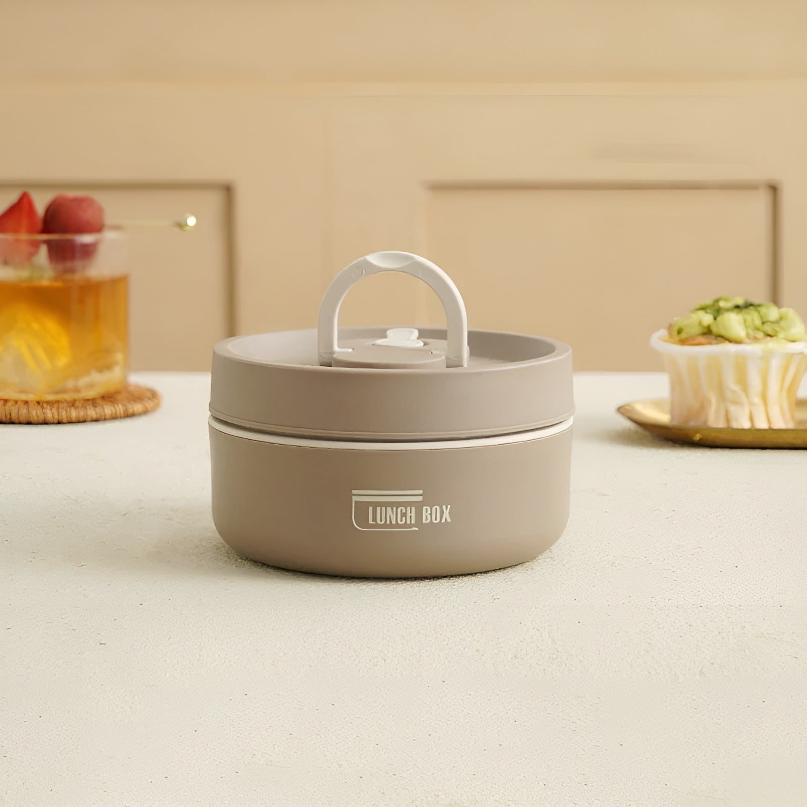 Smart Lunch Carrier with Layered Sections & Spill-Resistant Design | Comes with Stylish Tote