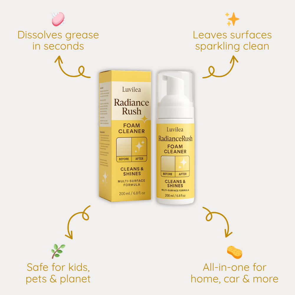RadianceRush™ — Blitz Away Grime Instantly for a Sparkling, Stress-Free Home