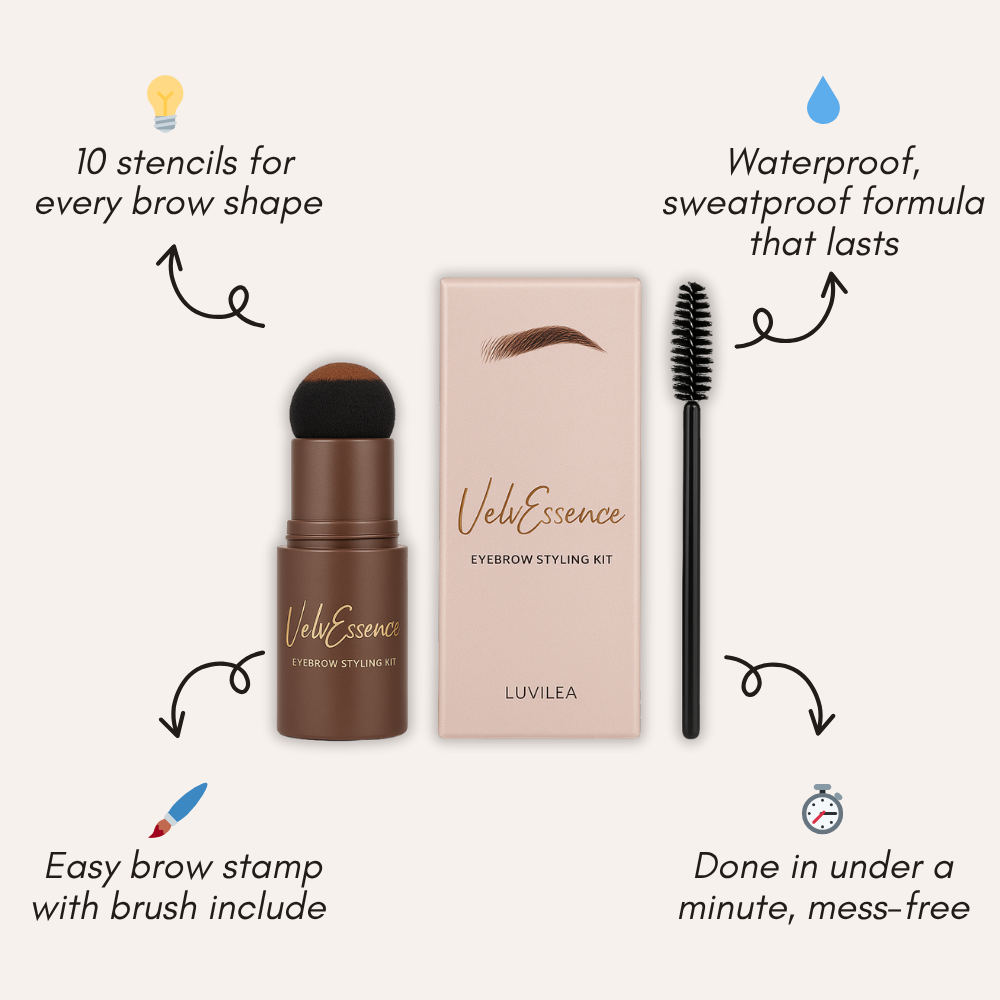 VelvEssence™ Eyebrow Styling Kit — Unlock Effortless, Head-Turning Brows Every Single Day