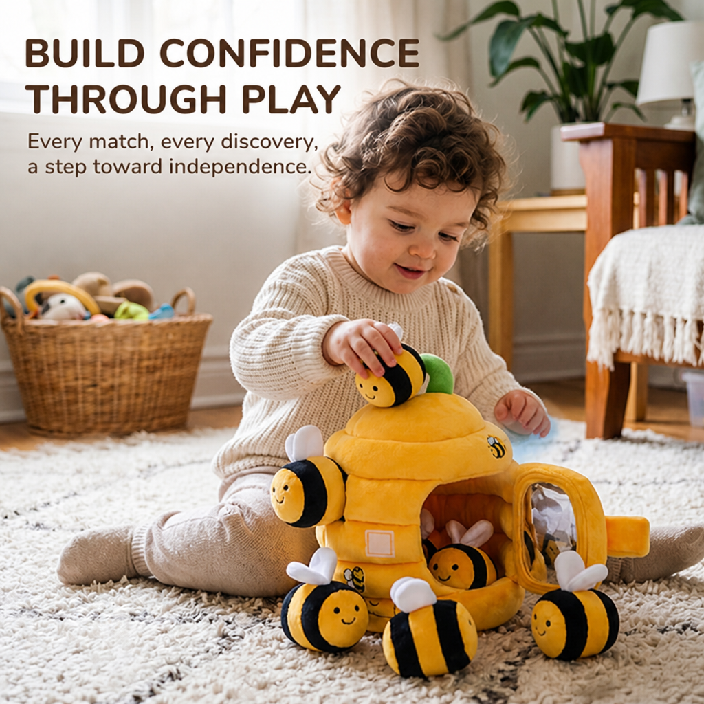 HoneyNest™ — Light Up Toddler Confidence with Every Colorful, Skill-Building Play