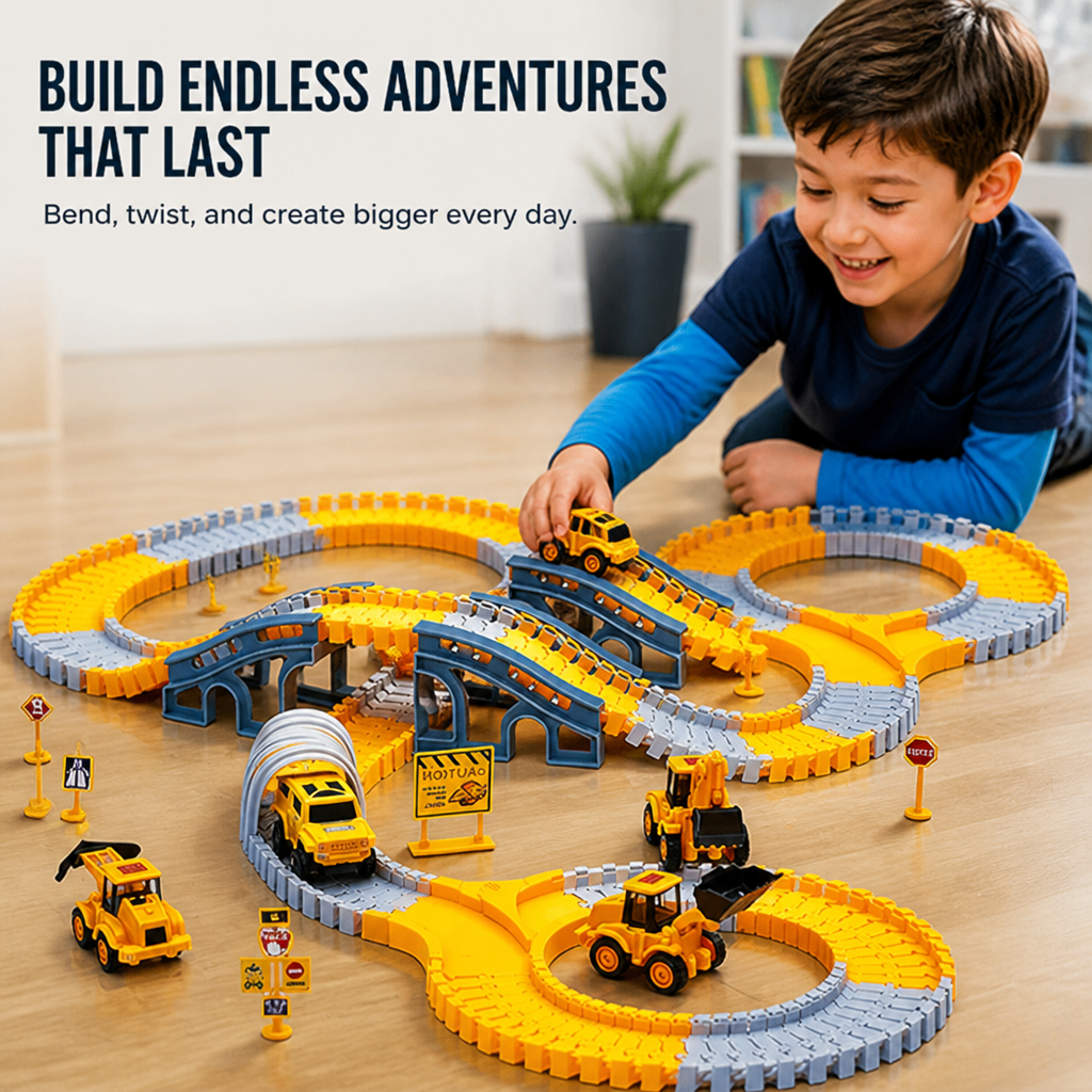 FlexiTrack™ — Ignite Boundless Creativity and Build Adventures That Last