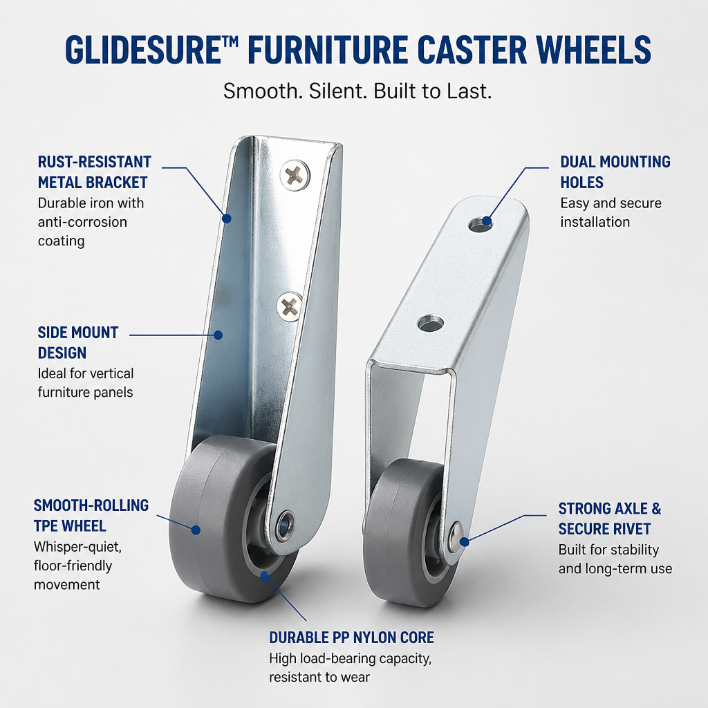 GlideSure™ — Transform Your Furniture Into a Whisper-Quiet, Effortless Mover