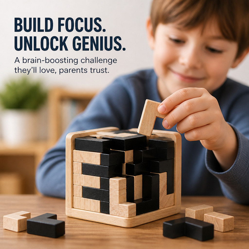NeuroCraft™ MindCube — Unlock Laser Focus and Ignite Your Creative Genius