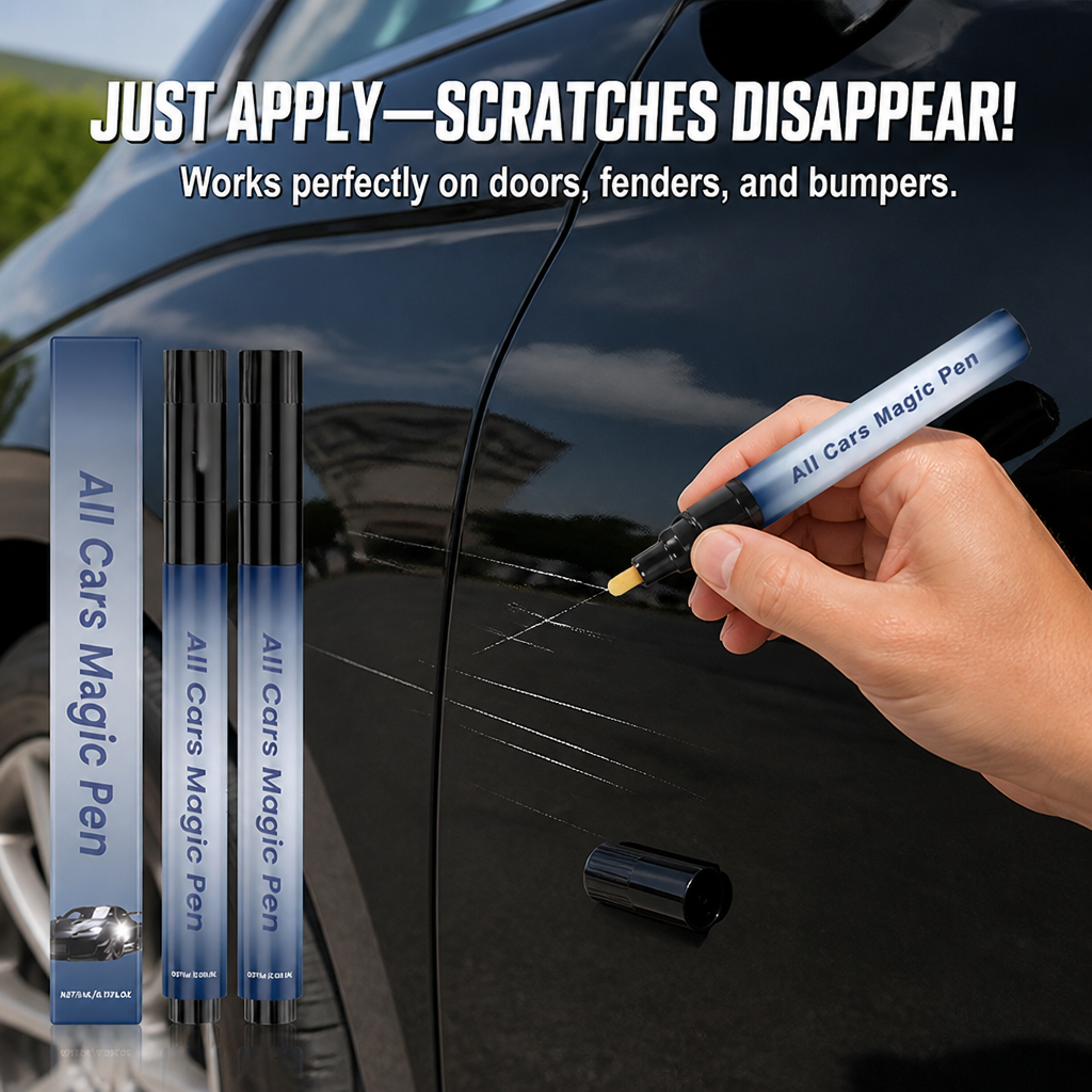 FlawLessPro™ Touch-Up Pen — Instantly Erase Scratches and Drive with Unstoppable Confidence