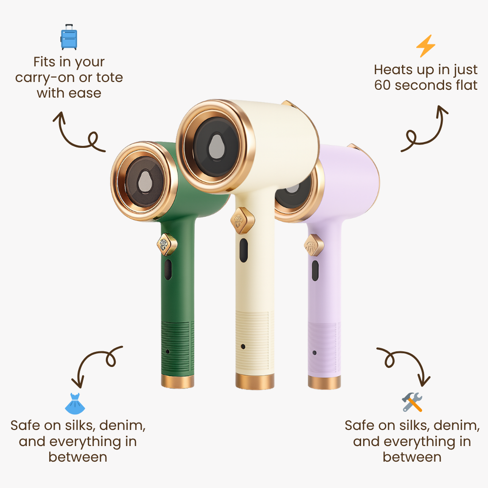 GlideEase™ — Effortless Wrinkle-Free Style Wherever Life Takes You