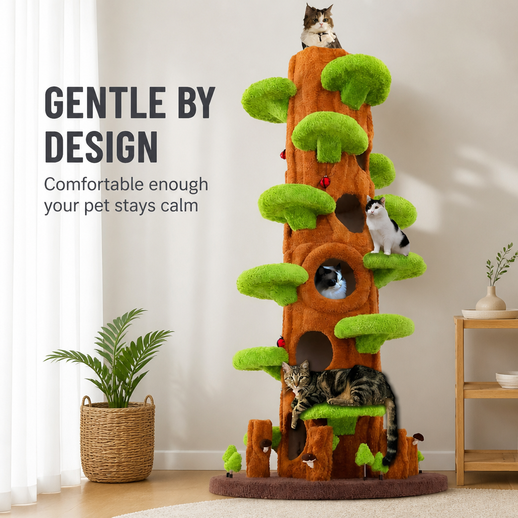 ClimbNest™ — Turn Your Cat’s Energy into Pure Joy and Stylish Calm