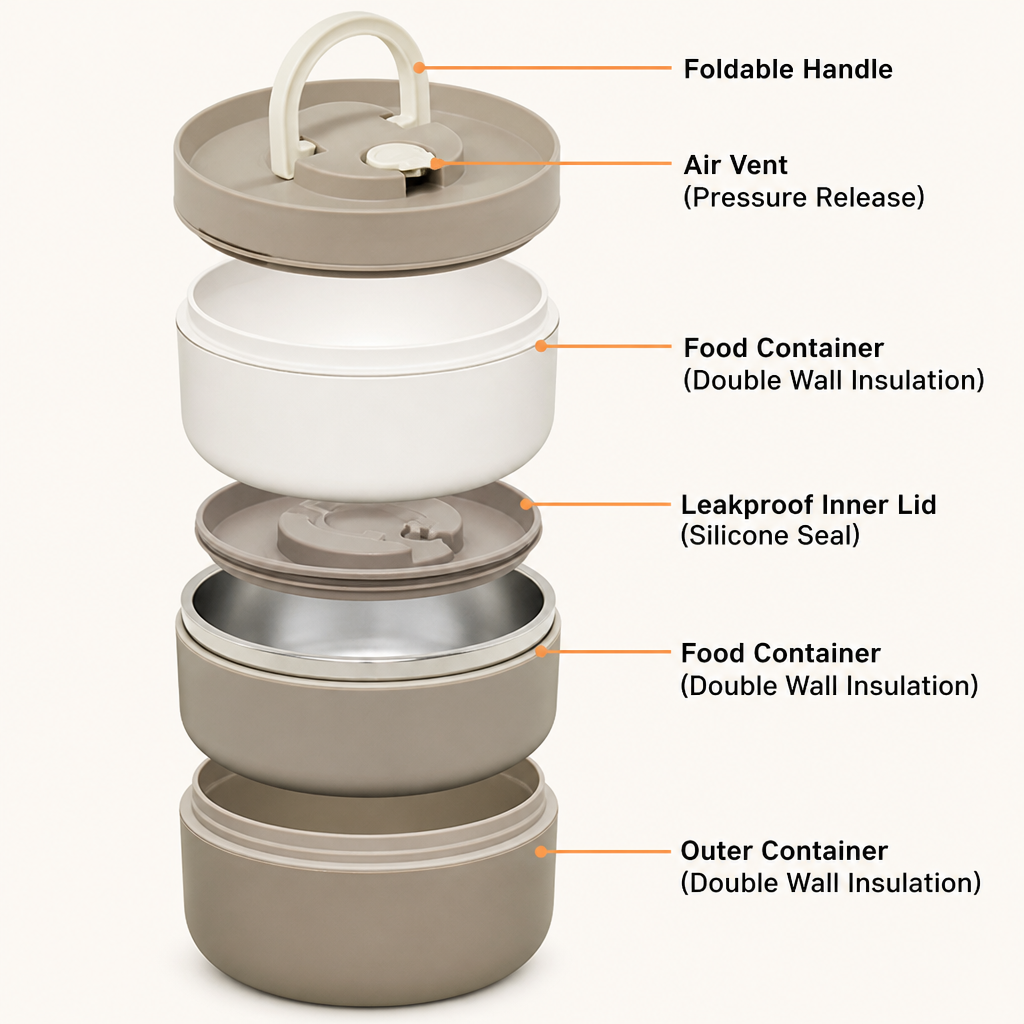 FeastMate™ — Savor Steaming-Hot, Fresh Meals Anywhere, Anytime