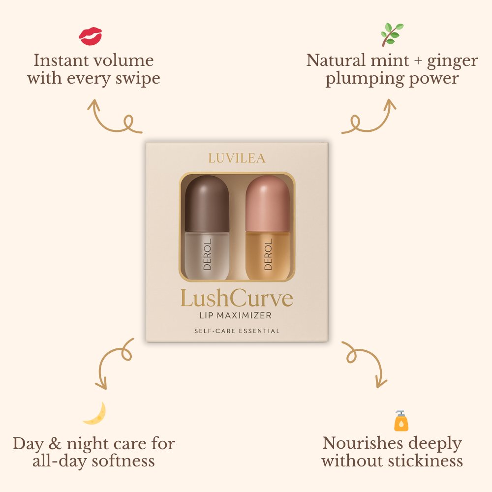 LushCurve™ — Instantly Fuller, Naturally Soft Lips That Demand Attention