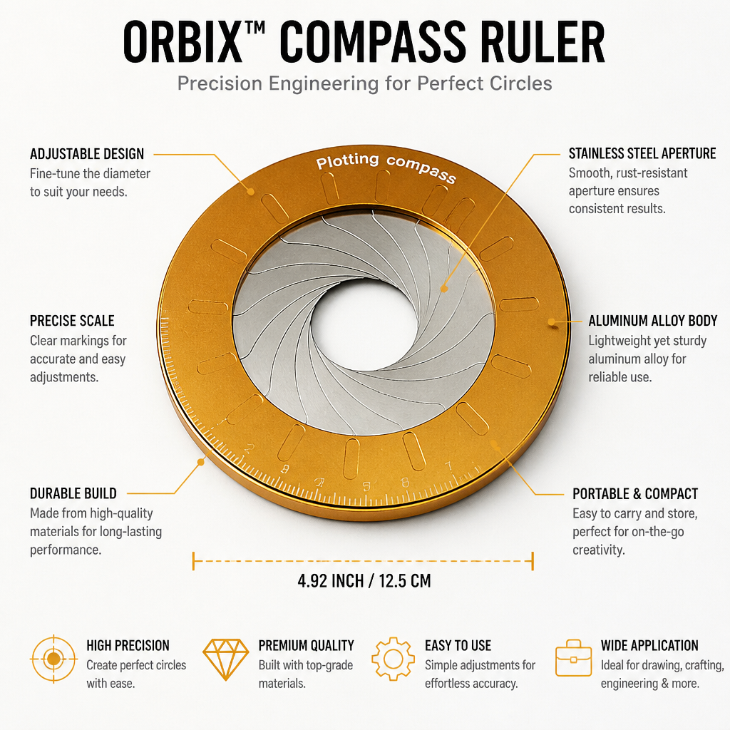 Orbix™ — Draw Flawless Circles That Make Every Project Shine with Confidence