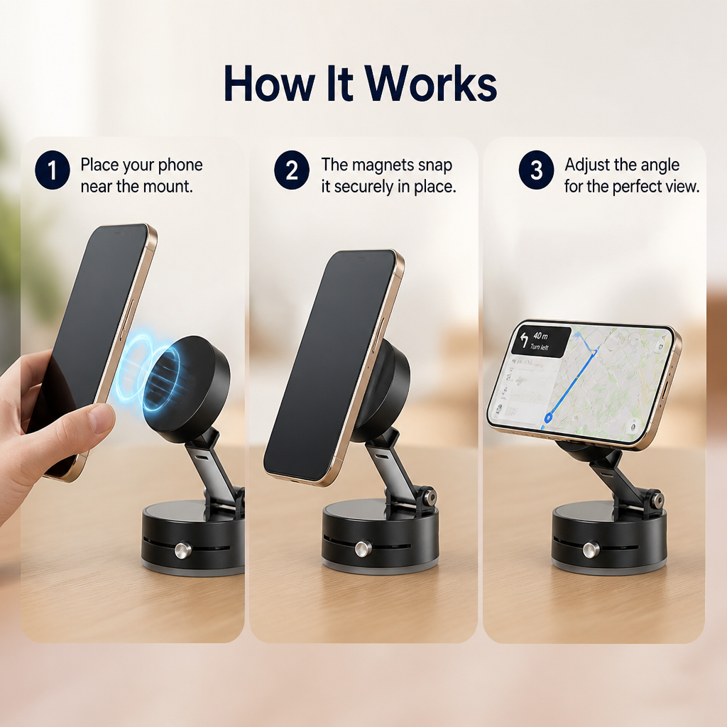 VevoMag™ — Lock Your Phone Instantly and Live Hands-Free with Unshakable Confidence