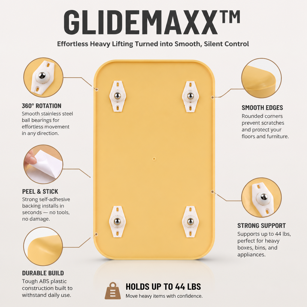 GlideMaxx™ — Effortless Heavy Lifting Turned into Smooth, Silent Control