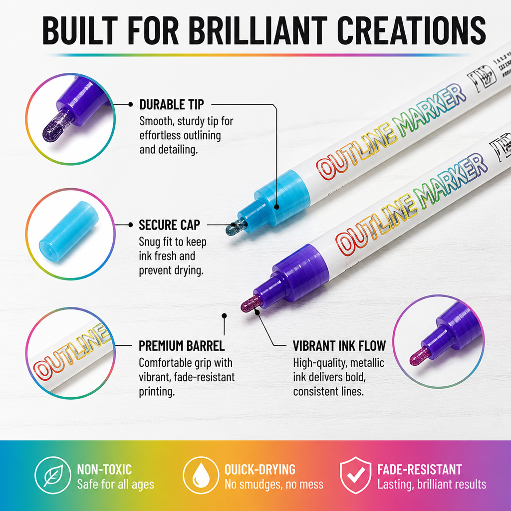 MetaShine™ — Ignite Your Art with Jaw-Dropping Double-Color Metallic Brilliance