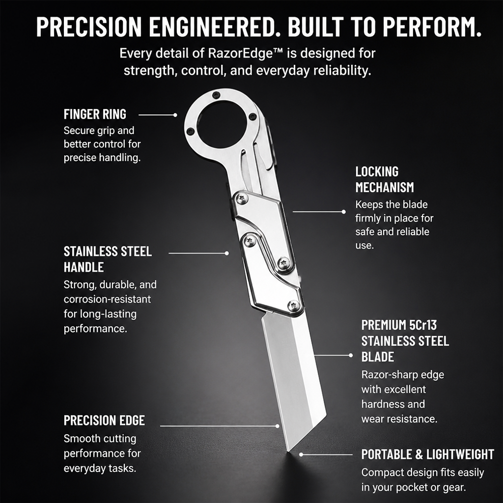 RazorEdge™ — Unleash Effortless Precision and Unbreakable Confidence Every Day