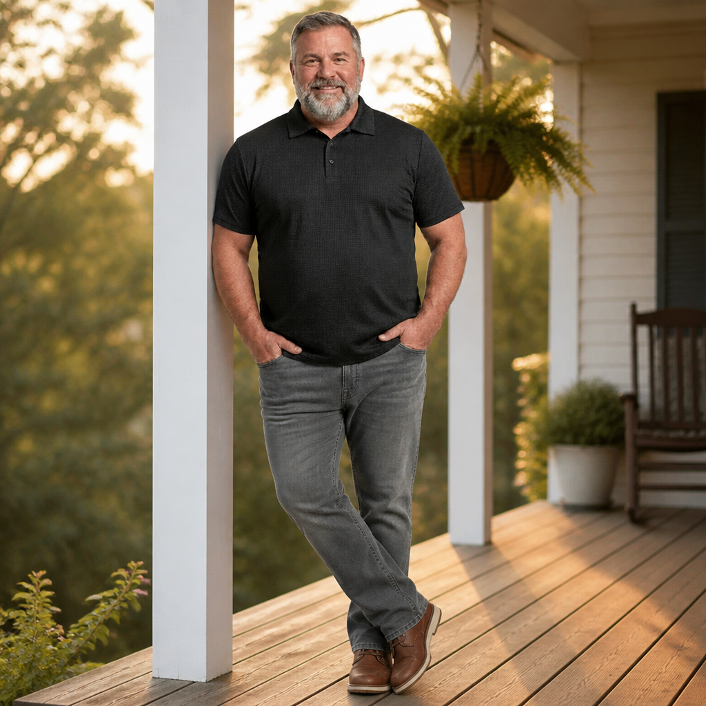 VeroLuxe™ Polo — Experience Unmatched Comfort That Moves With You All Day
