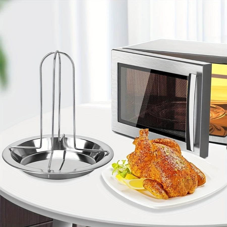 CrispCook Pro – Stainless Steel Vertical Roasting Rack
