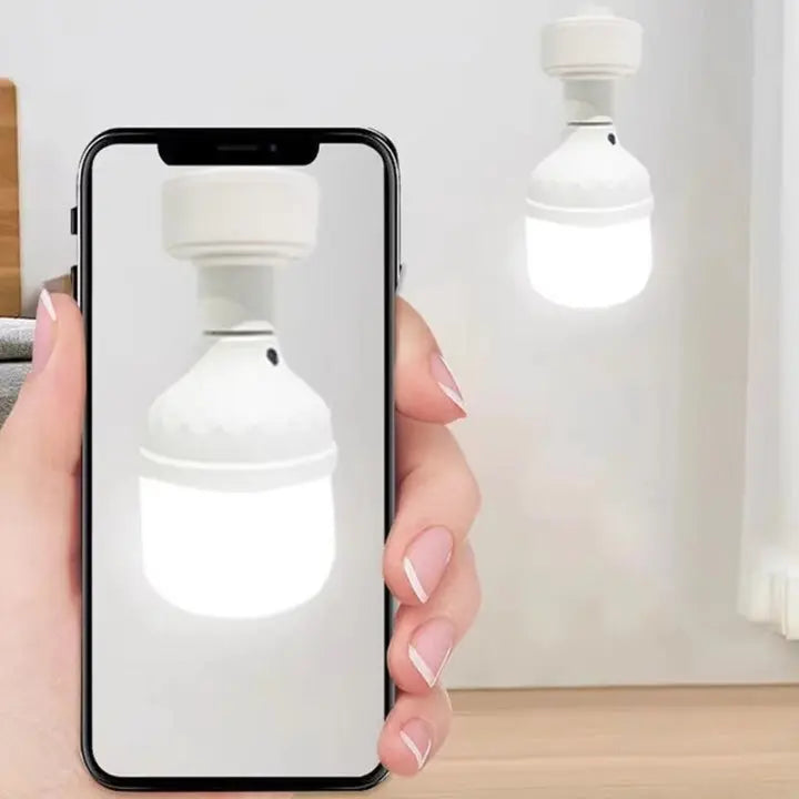 E27 Light Socket with Motion Sensor (Pack of 3)