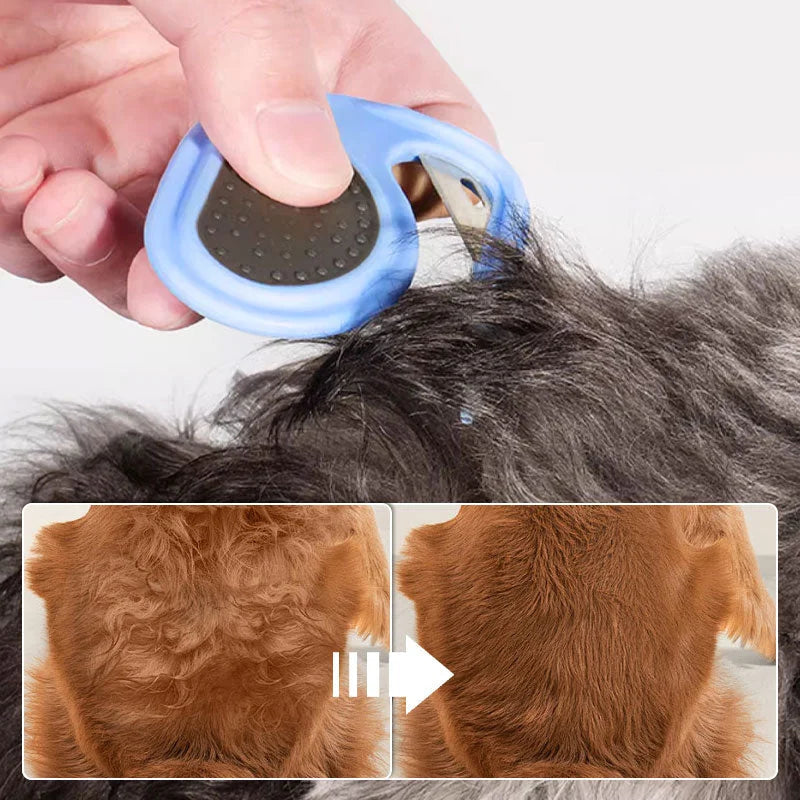 GlideGroom™ — Breeze Through Tangles for a Silky, Show-Stopping Coat