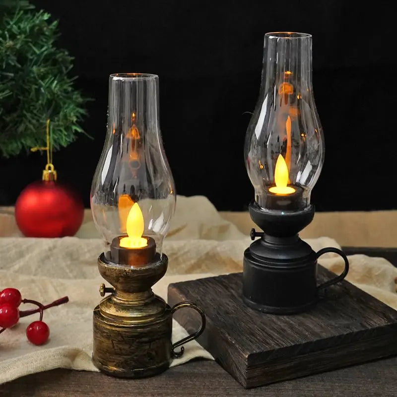 LED Lantern — Warm Glow, Zero Fire Hazard